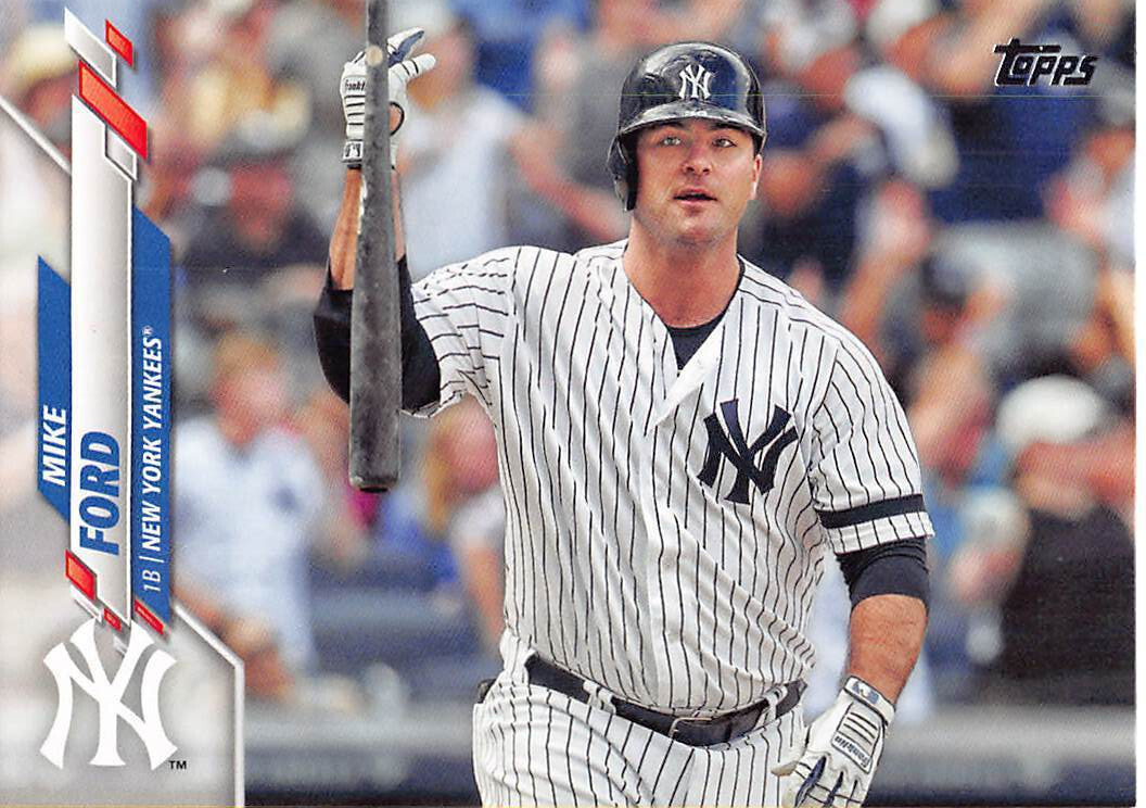 Mike Ford 2020 Topps Baseball card #623 New York Yankees