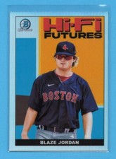 2022 Bowman Chrome Blaze Jordan #HIFI-16 Hi-Fi Futures Refractor Boston Red Sox