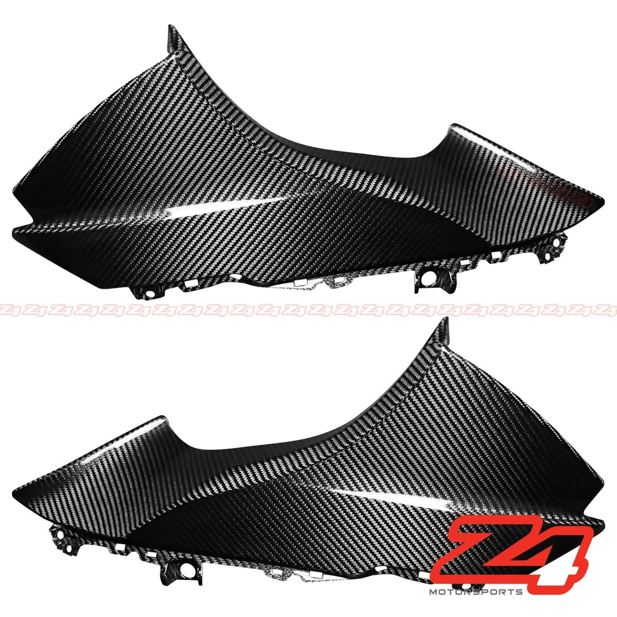 2017-2025 GSX-R1000/R/RZ Carbon Fiber Upper Front Side Dash
