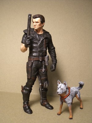 Figurine 1/18 Columbo Et Chien Vroom For Solido Welly