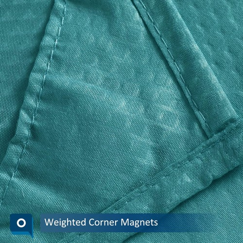 Soft Microfiber Fabric Shower Liner or Curtain, Hotel Quality, Machine Washab... - Picture 4 of 7