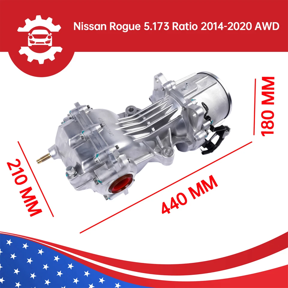 Portador/diferencial trasero para Nissan Rogue Murano 2014-20 383004BF0A 240277FV0A Foto 3 de 4