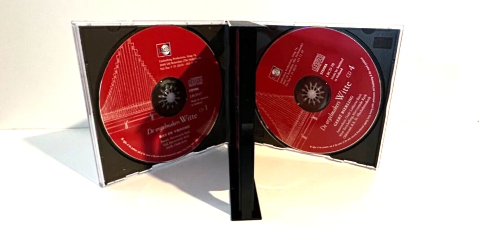 De Orgelmakers Witte 4 CD Box Set Dutch Organ Builders Estate Fresh Prominent - Image 4 of 4