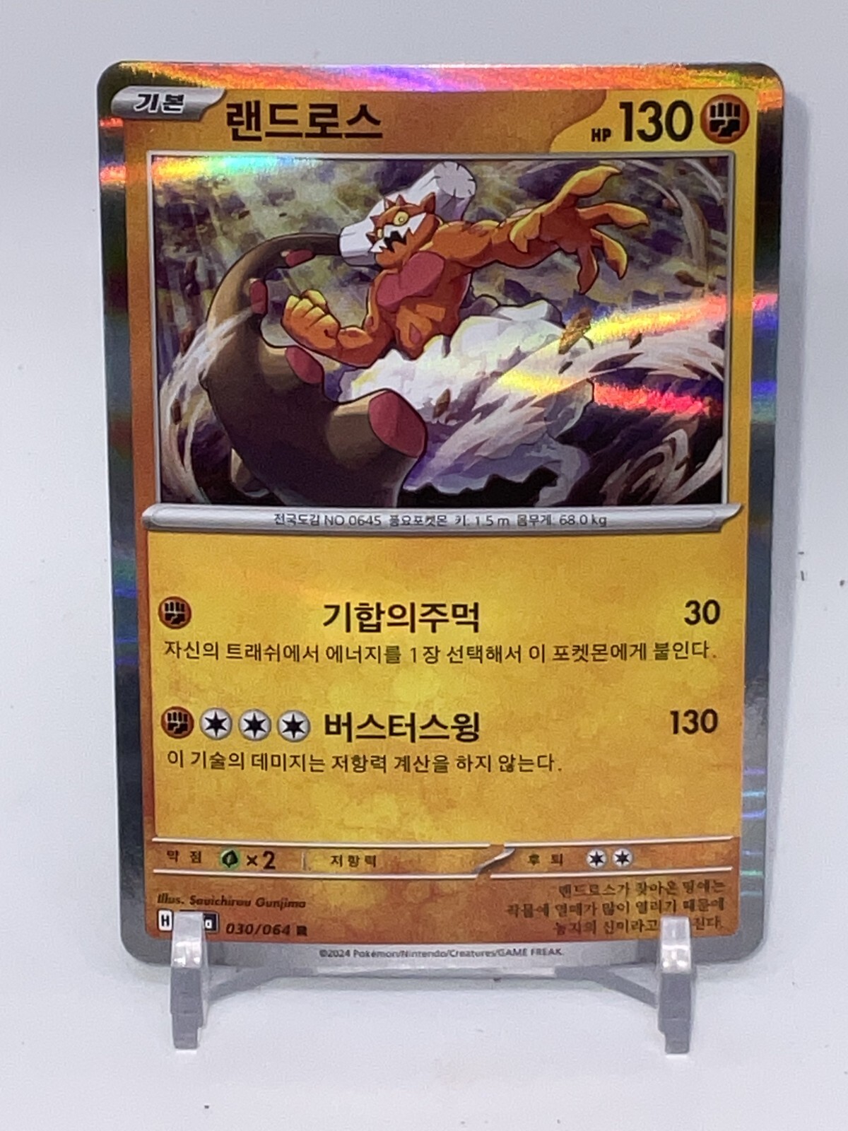 Landorus R 030/064 - Paradise Dragona - Japanese Pokémon Card - NM