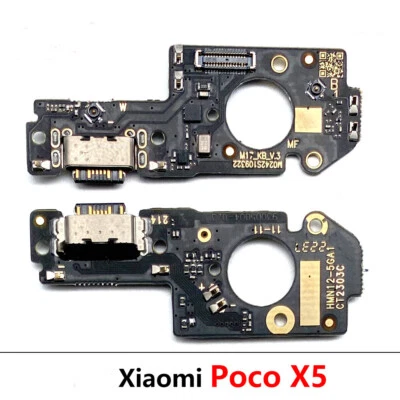 RATZETRADE Redmi Note 12 5G+4G+Note 12 Pro 5G+POCO X5+Pro Ladebuchse mit IC Charging Port