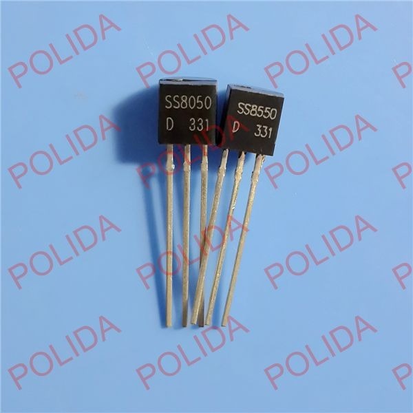 20 Transistors SS8050D NPN TO-92 - 25V 1500mA 1000mW HFE 160-300, Lot De 20 Pièces - 10