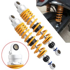 Motorcycle 330mm 13" Rear Air Shocks Adjustable Damper Absorbers Suspension ATV