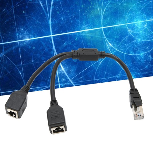 RJ45 Ethernet LAN Network Y Splitter 1 to 2 Port Adapter Cable Connector AU - Picture 8 of 12