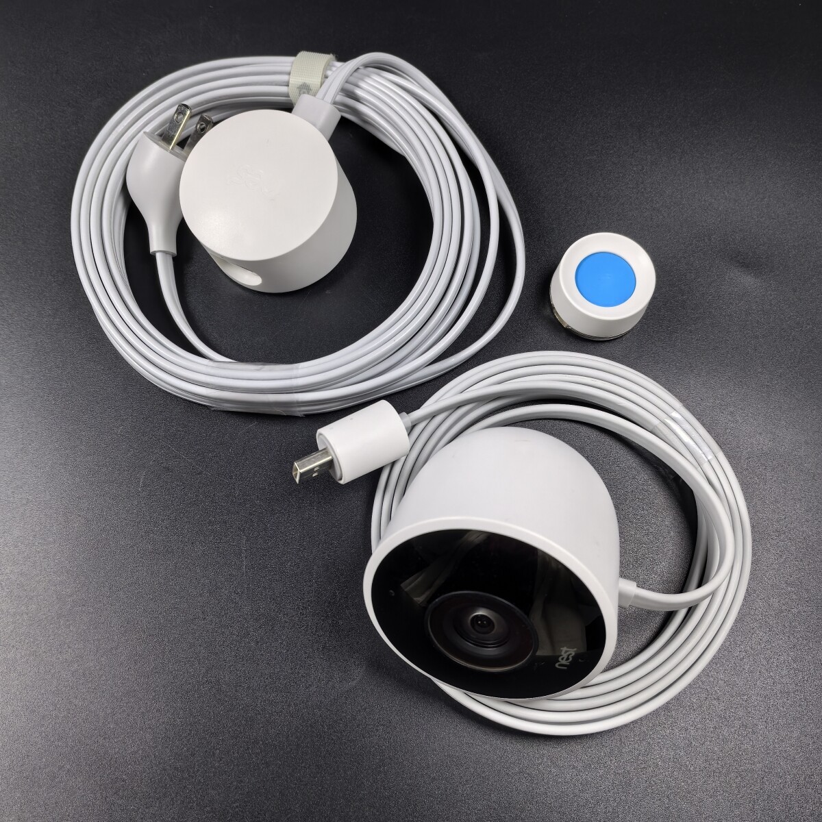 Google Nest Cam Outdoor Security Camera Wi-Fi Wired 1080P NC2100ES