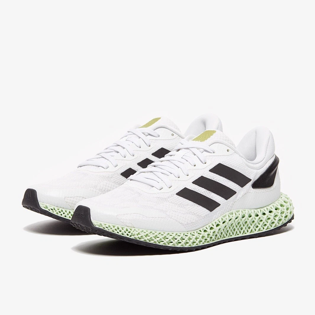 Men s Adidas 4D Run 1.0 Shoes Size 8 White Black