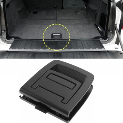 Rear Trunk Liner Cargo Boot Floor Mat Carpet Handle Black For BMW X5 E70 X6 E71