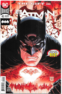 Batman Comic 45 Cover C Second Print Variant 2018 Tom King Tony S Daniel DC