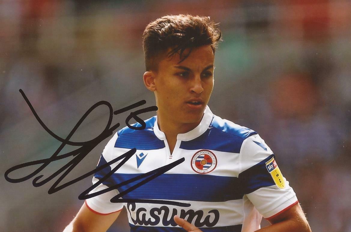 READING: TOM McINTYRE SIGNED 6x4 ACTION PHOTO+COA | eBay UK