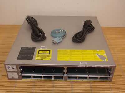 Cisco Catalyst WS-C4900M 8-port base system 512MB RAM 2x Power Supply