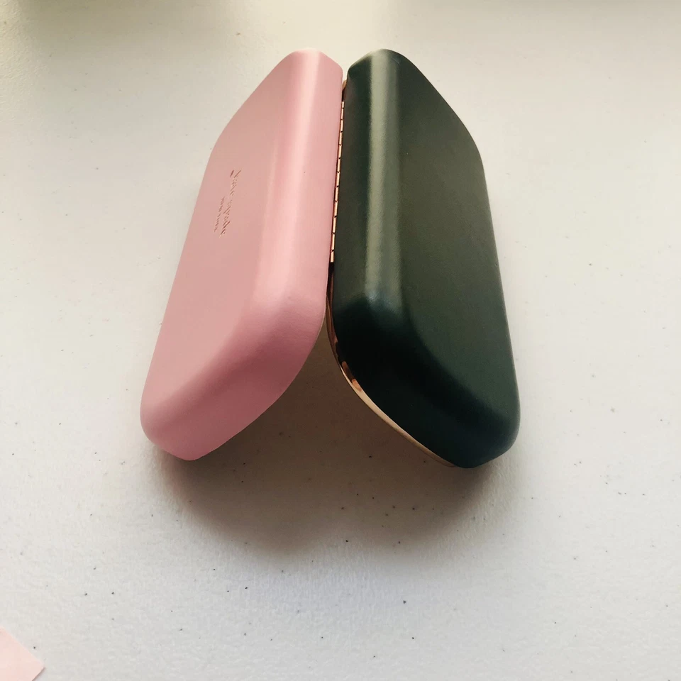 Estuche para gafas Kate Spade Estuche para gafas de sol Rosa Verde Gran Tamaño Carcasa rígida Foto 4 de 4