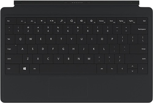 Microsoft Surface RT / 2 / Pro 1 / Pro 2 Tipo Cubierta 2 Teclado 1561 | Negro - Imagen 1 de 2