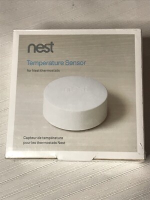 Google Nest Temperature Sensor T5000SF White for Nest Thermostat 3rd Generation