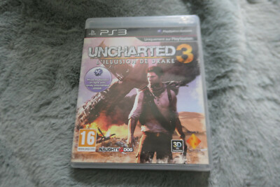 Jeu PS3 Uncharted 3 L'Illusion De Drake Version FR Neuf Sous Blister - Aventure/Acton