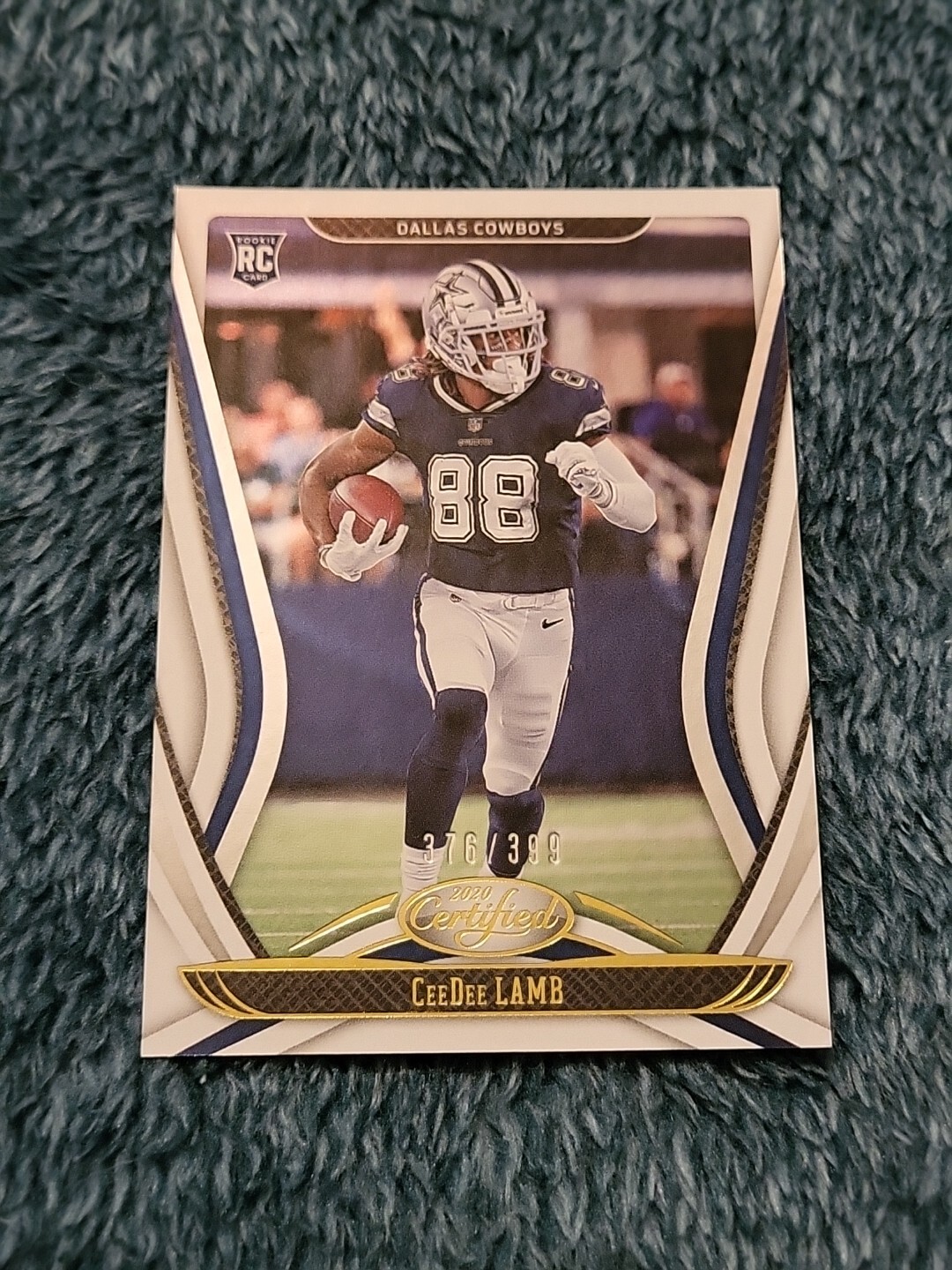 2020 Panini Certified White Ceedee Lamb #/399 Rookie RC #105
