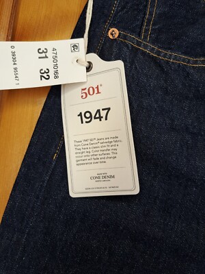 Levis Vintage Clothing 31x32 LVC 1947 501 Original Fit Levis Vintage Clothing 31x32 LVC 1947 501 Original Fit