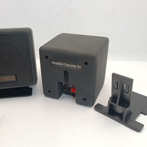Cambridge Soundworks Desktop Theater 5.1 DTT2500 Digital Speakers, Wires, Stands - Picture 3 of 7