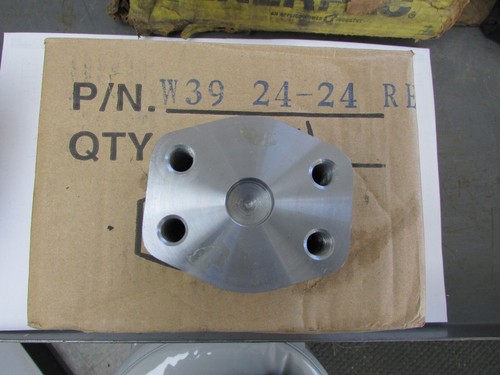 Anchor Fluid Power W39-24-24 CD 62 BLANKING FLAT FACE - Picture 2 of 3