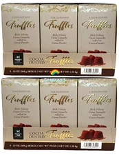 2 Packs Member's Mark Cocoa Dusted Truffles, 3ct 39oz Each Pack, Total 6 boxes