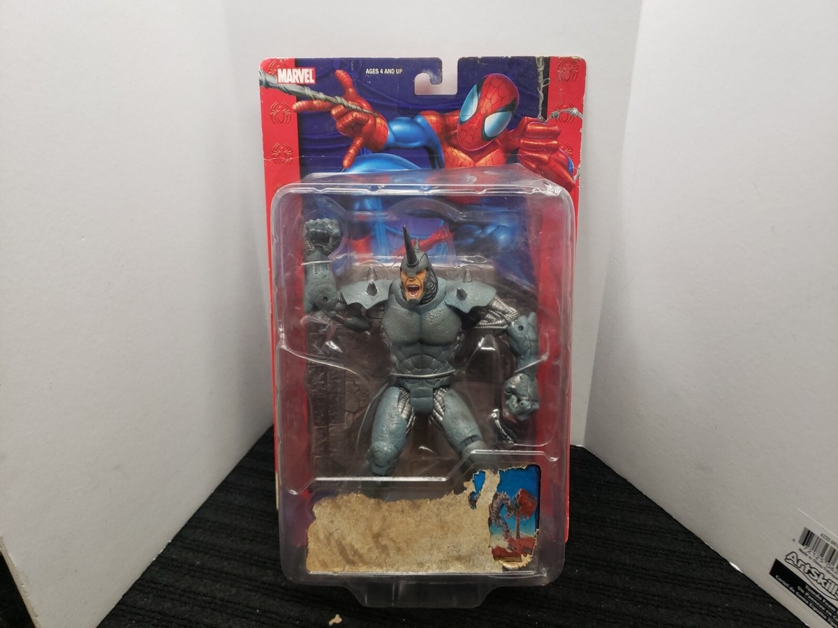 TOYBIZ MARVEL SPIDER-MAN ULTIMATE RHINO W/SMASH N CRUSH ACTION