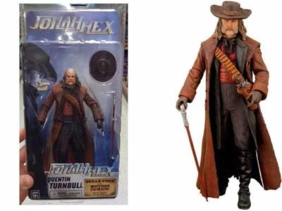 JONAH HEX MOVIE FIGURE QUENTIN TURNBULL 7" 2010 in BOX NECA NEW - Image 1 of 4