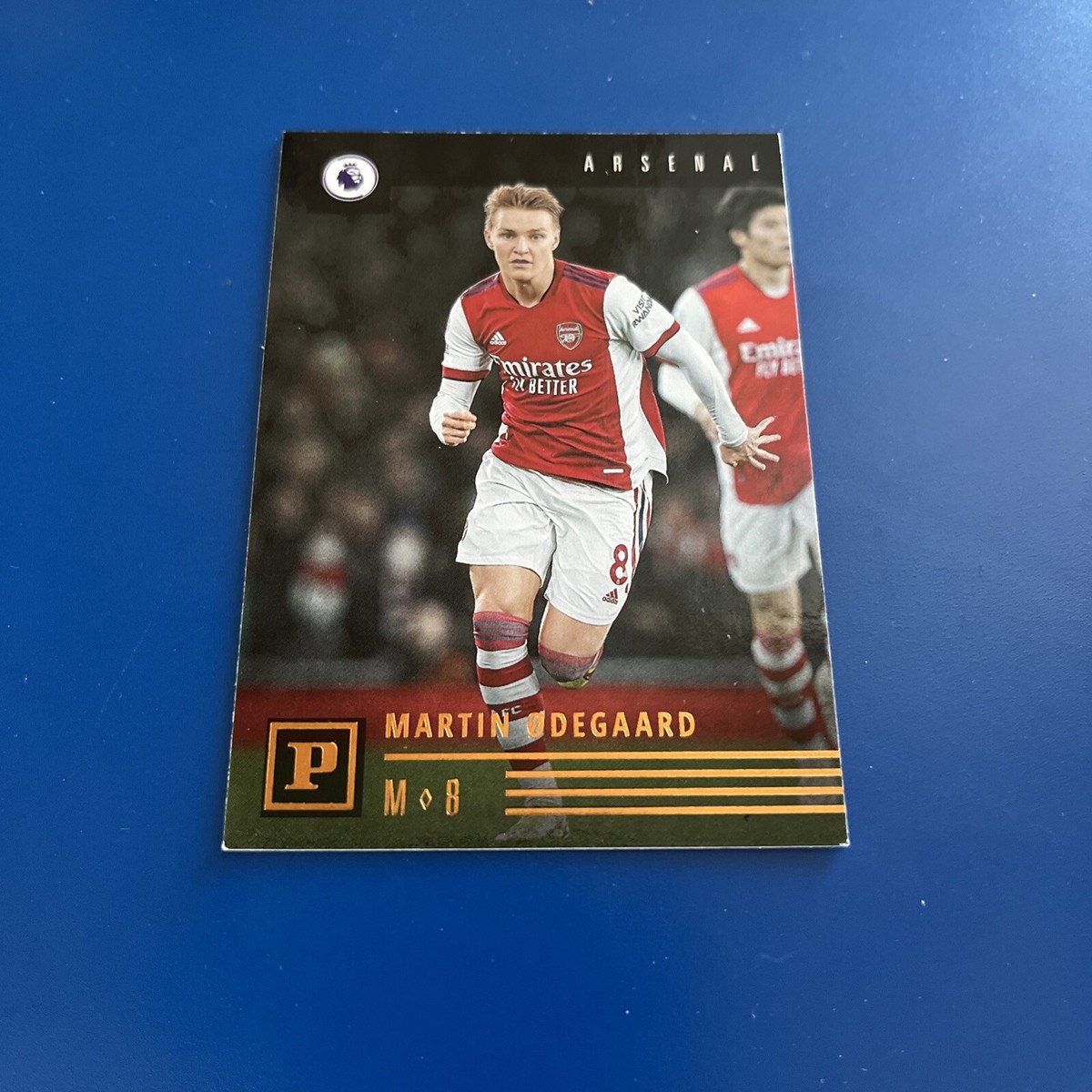 Martin Odegaard 2021-22 Panini Impeccable Premier League Materials