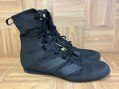 RARE🔥 ADIDAS Men's Box Hog 3 Boxing Shoes Triple Black RARE🔥 ADIDAS Men's Box Hog 3 Boxing Shoes Triple Black