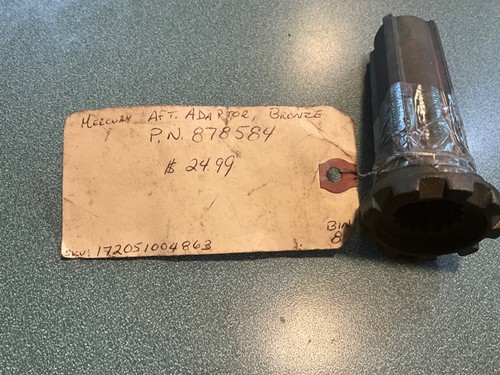 Adaptador de popa Mercury/Mercruiser OEM pieza buje de hélice #878584 - Imagen 4 de 4