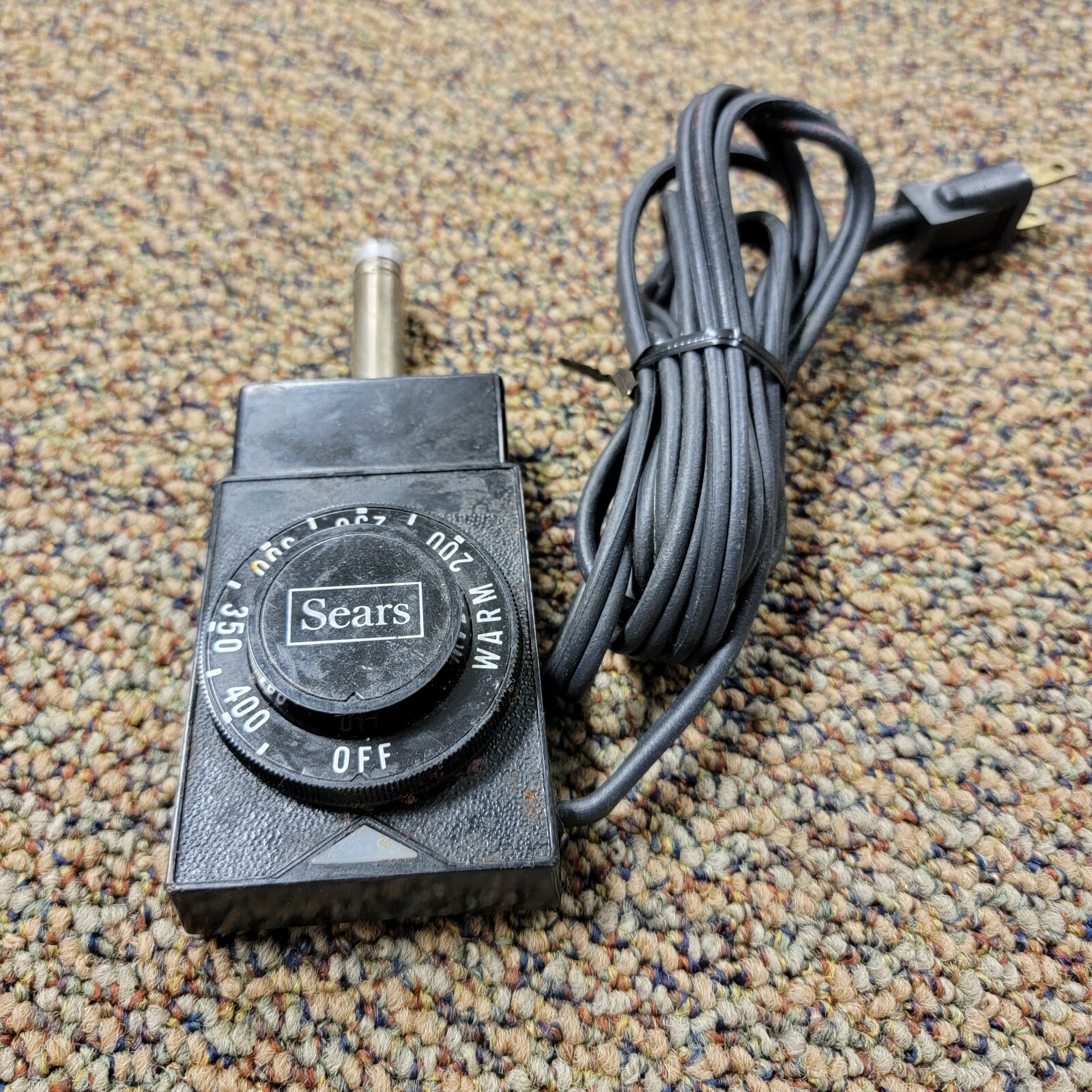 ELECTRIC HEAT CONTROL Vintage Sears Model 46250 Presto Made Pressure