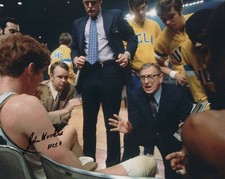 JOHN WOODEN SIGNED AUTOGRAPH 8X10 PHOTO - UCLA BRUINS LEGEND, BASKETBALL COACH