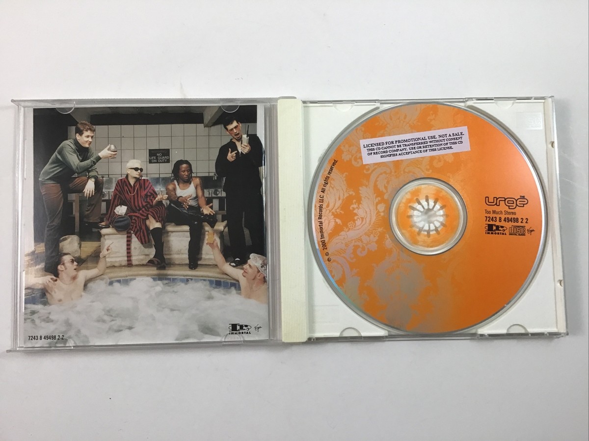 The Urge Too Much Stereo CD Promotional Copy | eBay