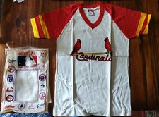 Vintage St. Louis Cardinals Baseball Tee-shirt Youth Medium, Official MLB, RARE 