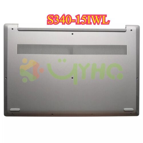 For Lenovo Ideapad S340-15IWL S340-15API Base Cover Lower Bottom Case Silver New