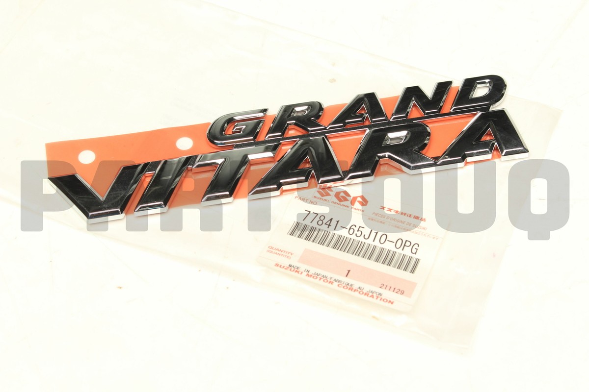 ハ*クページです☆。.:＊・゜ Suzuki Genuine OEM 5 Speed Emblem 77841-81002 SGP Logo SJ