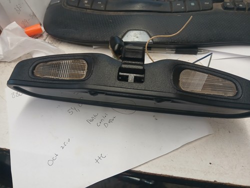1998-2002 Camaro Firebird Trans Am Rear View Mirror 2 Map Reading Lamps OEM - Picture 2 of 9