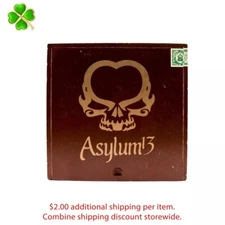 Asylum 13 Medulla 80 x 6 Empty Wood Cigar Box 6.75" x 6.5" x 5.5"
