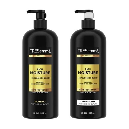Tresemme Rich Moisture Shampoo and Conditioner Rich Moisture, 28 oz 2 Count