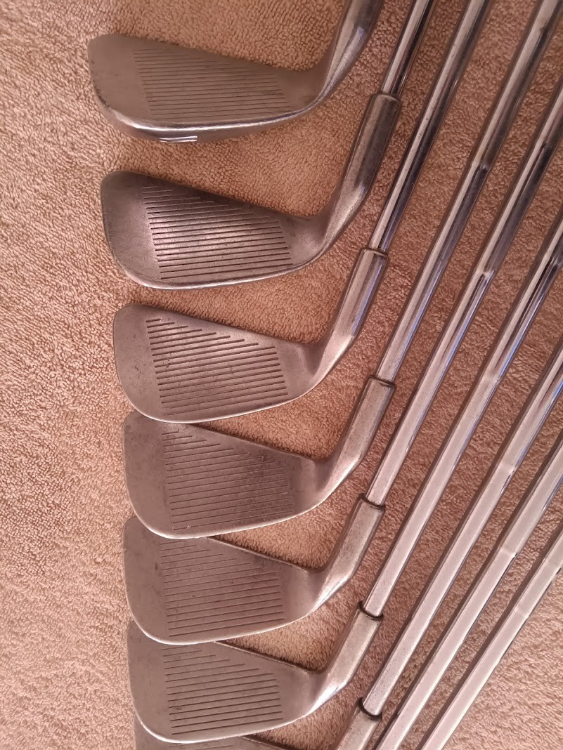 TZ GOLF - VINTAGE RARE Ping Karsten III BLACK Dot 1, 3-W, 9 Club TZ GOLF - VINTAGE RARE Ping Karsten III BLACK Dot 1, 3-W, 9 Club