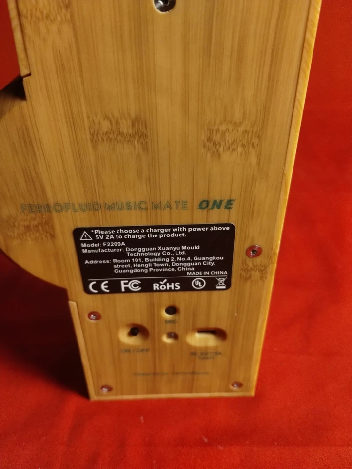 Ferrofluid Music Mate One - Magnetisches Desktop-Display - Bild 2 von 4