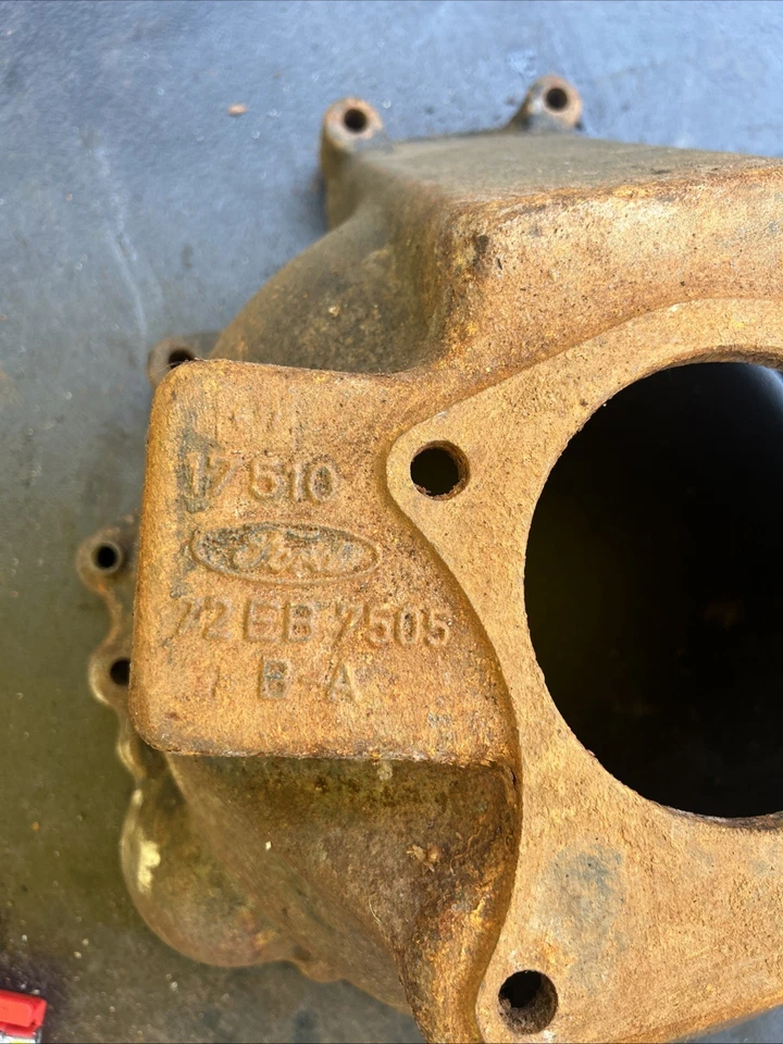 OEM 72EB-7505-BA Early Mercury Capri SOHC+V6 w/Type F Trans Bell Housing - Image 2 of 4