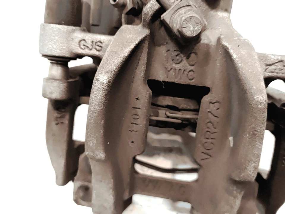 Pinza de freno lateral del pasajero trasero con actuador OEM Volkswagen Atlas 2018-2025 Foto 3 de 4