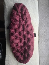 Silver Paw Maroon Hoodie Puffer Dog Jacket Extra Large 