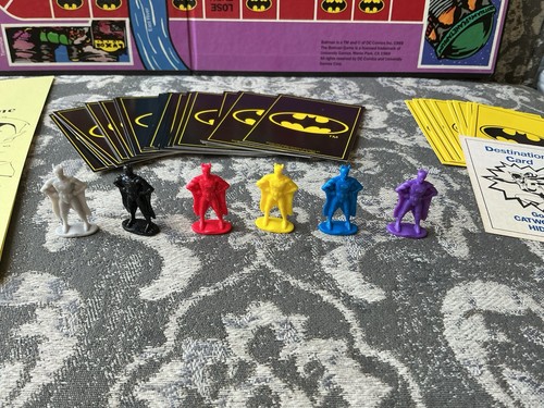 The Batman Board Game 50th Anniversary Edition, 1989 - Complete University Games - Picture 5 of 9