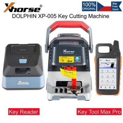 XHORSE Dolphin XP-005 Machine With M5 Clamp & VVDI Key Tool Max Pro & Key Reader