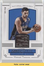 2017-18 Panini National Treasures Material 49/99 Nikola Vucevic #MT-31 READ 5x8
