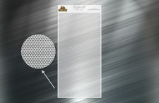 Scale v2 Large Format 10x5 Fish Scale Mesh Fishing Lure Airbrush Stencil Mylar